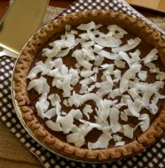 No Bake Vegan Fudge Pie
