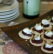 The Food Matters Project: Pistachio Goat Cheese and Beet Bites