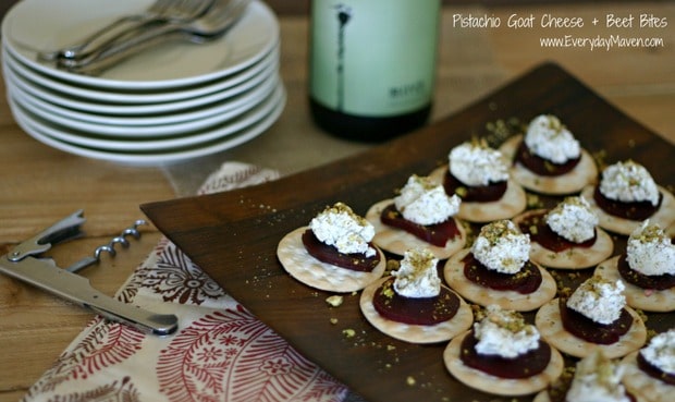 The Food Matters Project: Pistachio Goat Cheese and Beet Bites