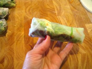 How to Wrap Tofu Summer Rolls 5