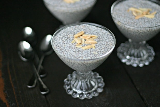 Triple Almond Weight Watchers Chia Pudding
