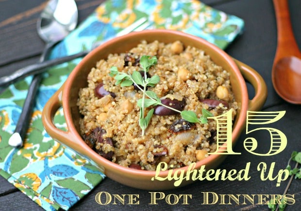 Healthy One Pot Dinners from www.everydaymaven.com
