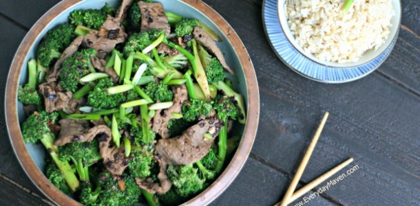 Weight Watchers Beef and Broccoli. 6 Points Plus