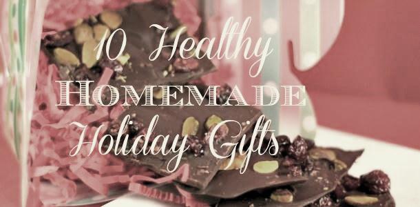 10 Healthy Homemade Holiday Gifts from www.everydaymaven.com
