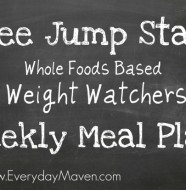 Free Weight Watchers Weekly Meal Plan by www.everydaymaven.com