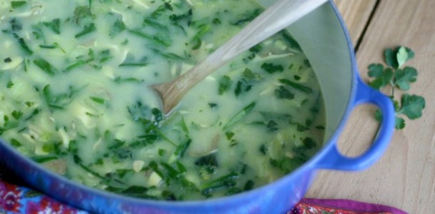 Thai Chicken Soup from www.EverydayMaven.com