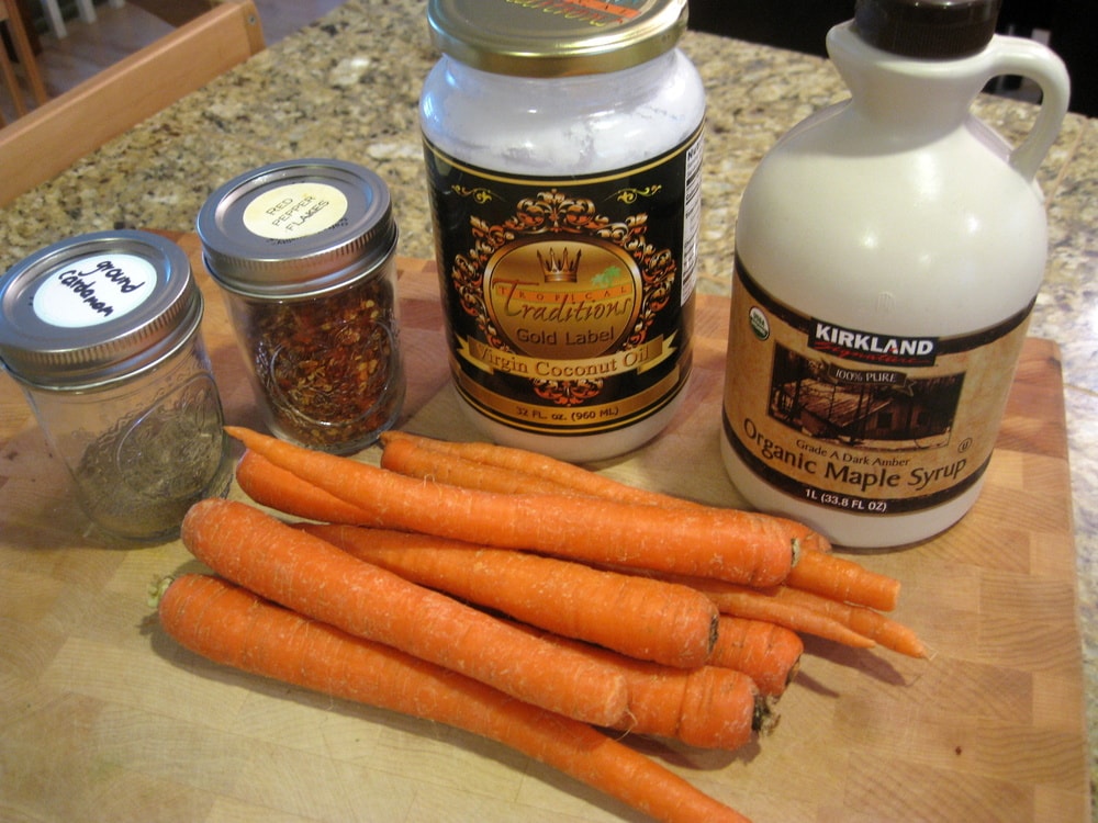 Weight Watchers Maple Glazed Carrots with Cardamom