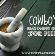 Cowboy Steak Rub from www.everydaymaven.com