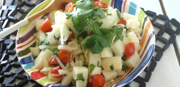 Herbed Jicama Salad for The Lemon Bowl