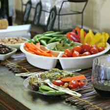 Avocado Ranch Dip and Entertaining with Chinet® Cut Crystal® PLUS a Giveaway!