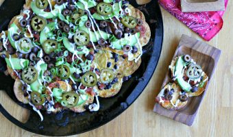 Grilled Vegetarian Nachos