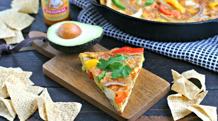 Vegetarian Fajita Frittata