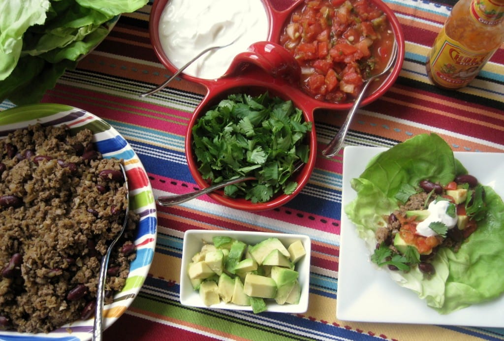 Beef Taco Lettuce Wraps - EverydayMaven™