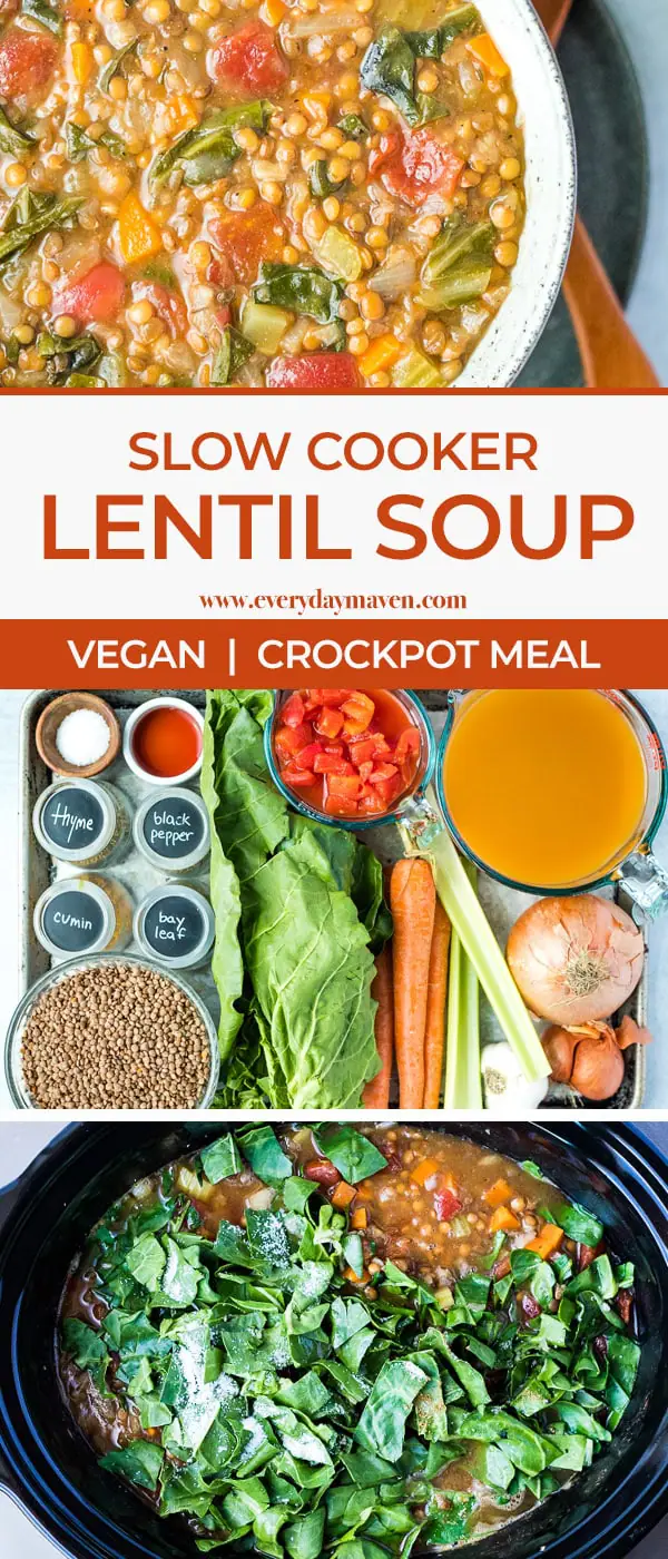 Lentil Beef Soup Vinegar Recipe Slow Cooker Heitmann Woothe