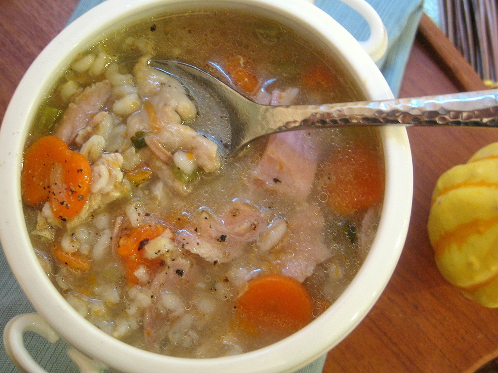Turkey Barley Soup Recipe