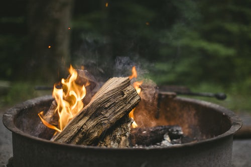 campfire for cooking