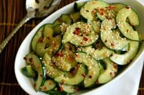 Miso Cucumber Salad from www.everydaymaven.com
