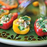 Stuffed Sweet Baby Peppers from www.everydaymaven.com
