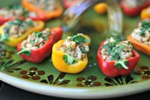 Stuffed Sweet Baby Peppers from www.everydaymaven.com