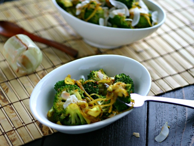 Curried Broccoli from www.everydaymaven.com
