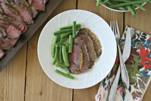 Horseradish Crusted London Broil from www.everydaymaven.com