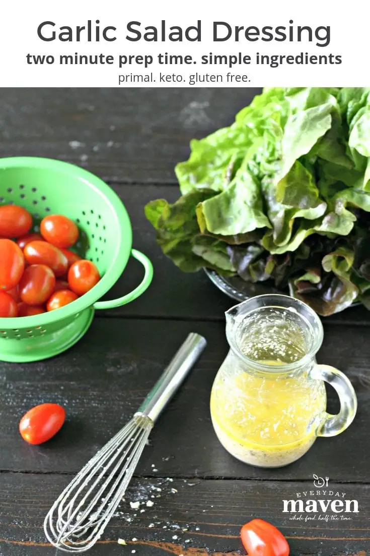This Garlic Salad Dressing is not only delicious but packed with antioxidants. Make a batch in minutes and keep in the fridge for your favorite salad!
#saladdressing #garlic #rawgarlic #garlicdressing