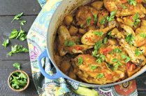 One Pot Turmeric Chicken with Vegetables from www.EverydayMaven.com