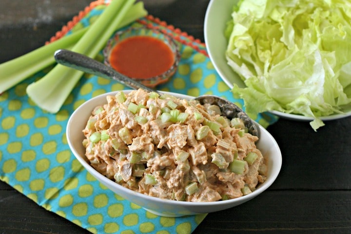Buffalo Chicken Salad from www.EverydayMaven.com