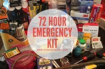 How To Stock a 72 Hour Emergency Kit from www.EverydayMaven.com