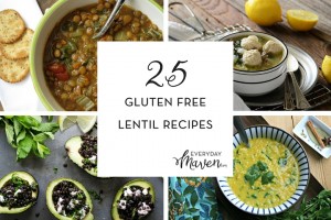 25 Gluten Free Lentil Recipes from www.EverydayMaven.com