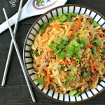 Spiralized Chinese Egg Roll in a Bowl from www.EverydayMaven.com