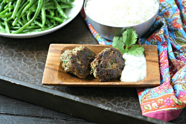Spiced Lamb Meatballs with Tzatziki from www.EverydayMaven.com