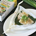 Sesame Cod en Papillote with Ginger and Scallions from www.EverydayMaven.com