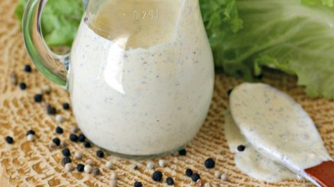 Dairy Free Peppercorn Ranch Dressing Dairy Free Peppercorn Ranch Dressing