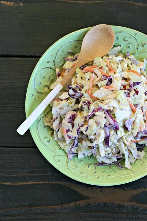 Creamy Chipotle Slaw from www.EverydayMaven.com