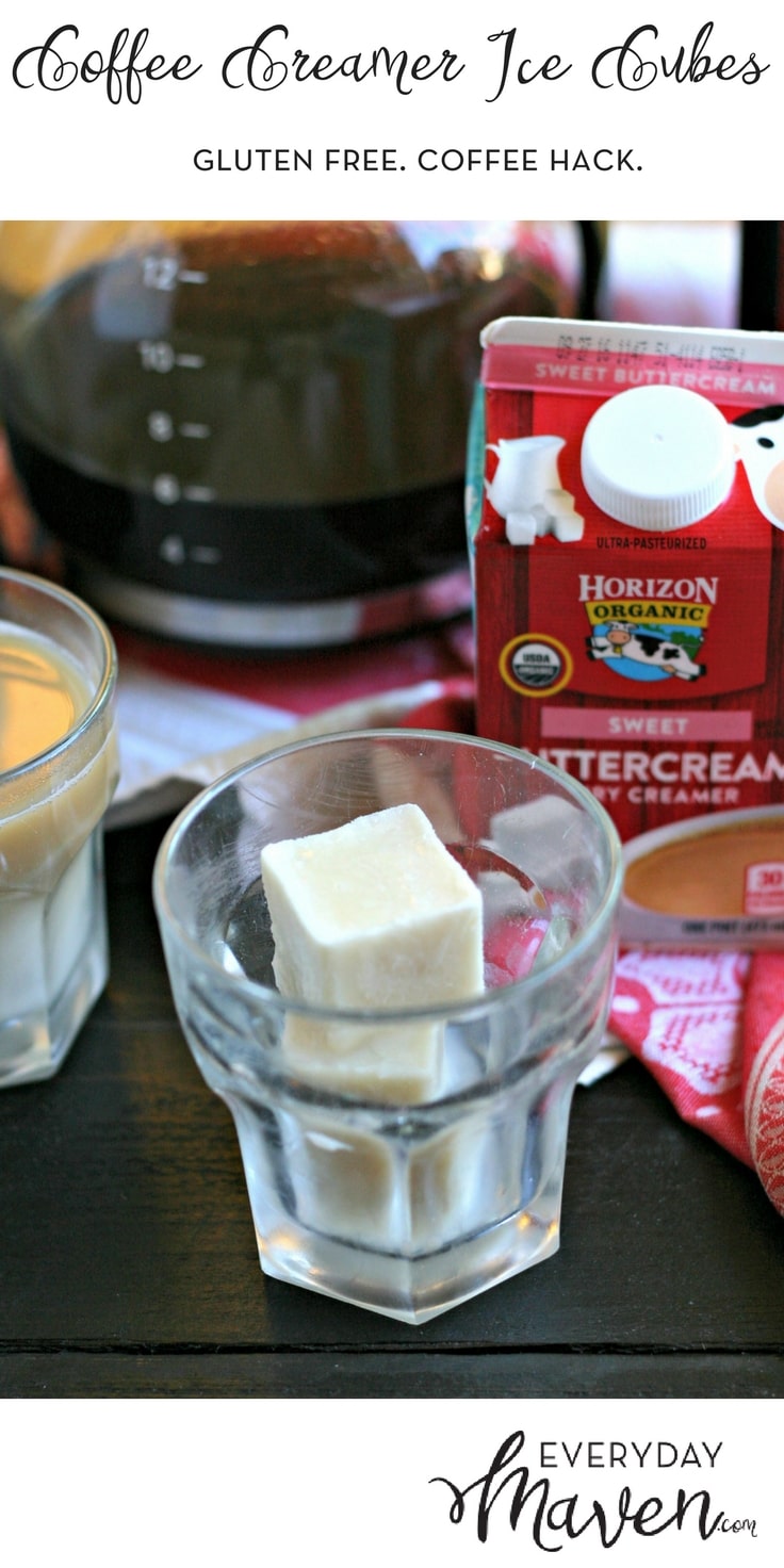 Coffee Creamer Ice Cubes