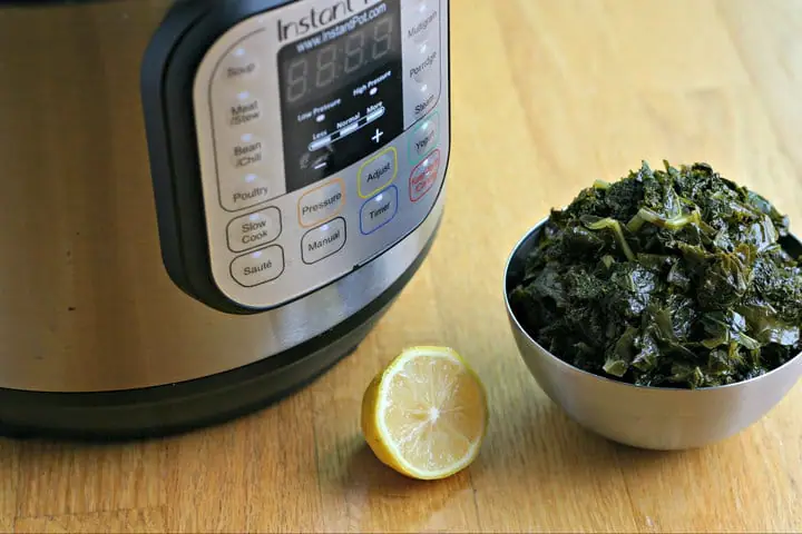 3 Minute Instant Pot Kale