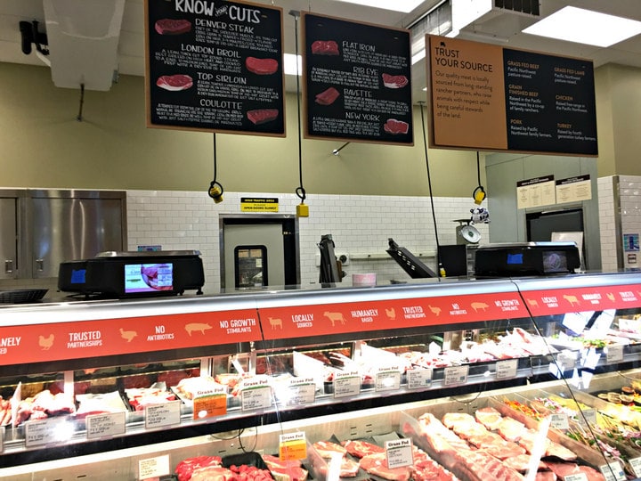 New Seasons meat Department