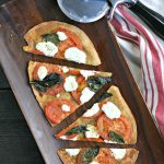 Fresh Tomato Pizza with Crushed Fennel and Goat Cheese from www.EverydayMaven.com