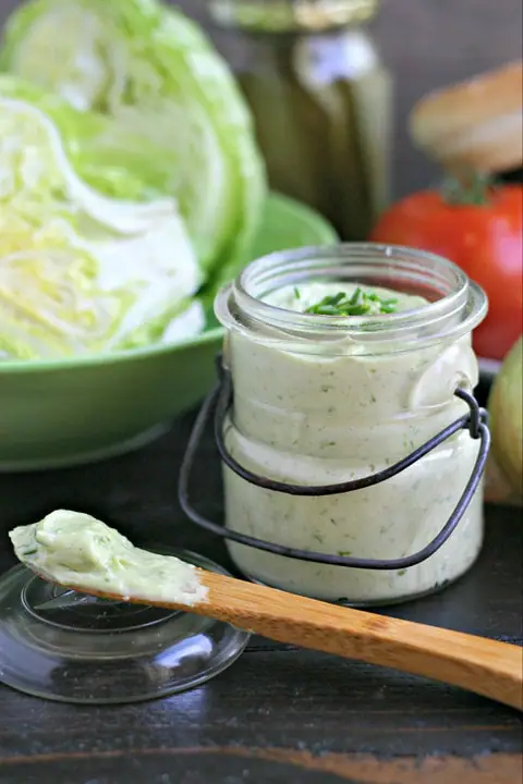 Garlic Chive Mayonnaise Recipe from www.EverydMaven.com