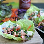 Weeknight Fish Tacos with Spicy Tahini Sauce from www.EverydayMaven.com