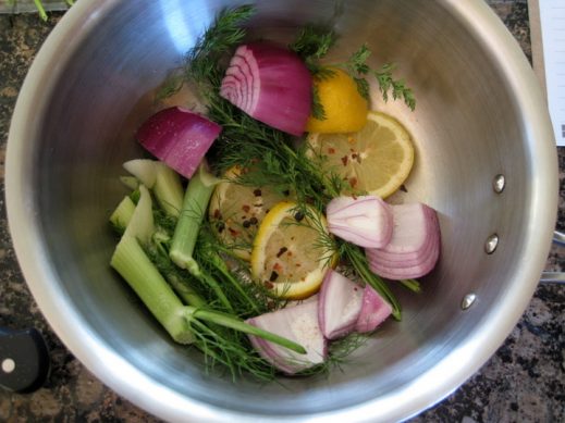 Poached Shrimp Salad Ingredients from www.EverydayMaven.com