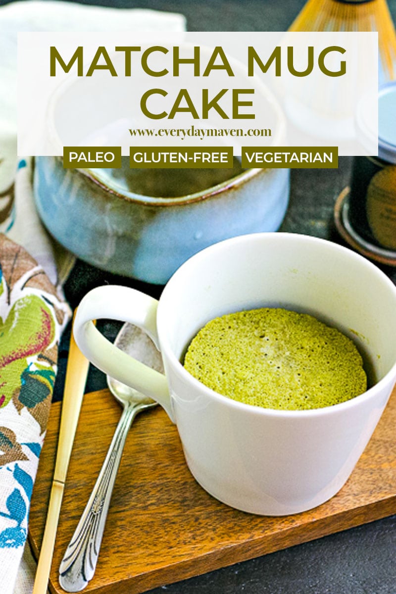 Matcha Mug Cake (Low Carb, GF) EverydayMaven™