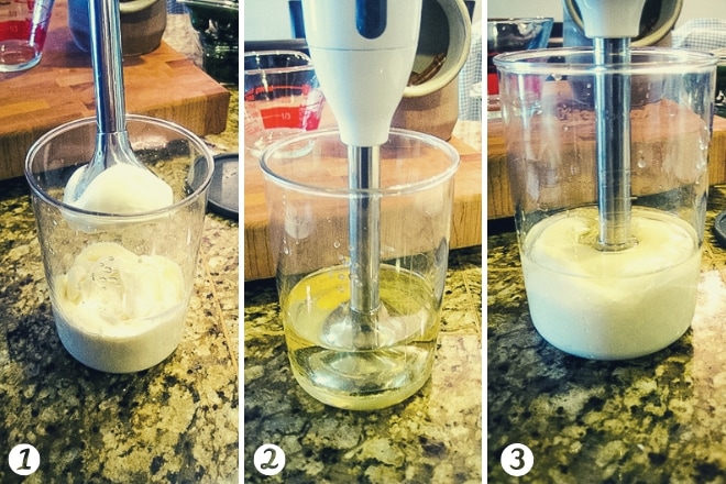 step by step photos of how to make mayonnaise