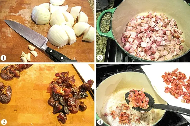 step by step instructions to make bacon jam recipe