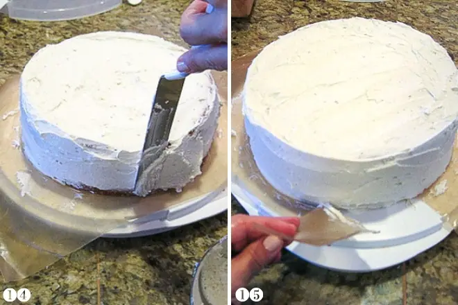 frosting a gluten free cake