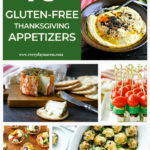 collage of gluten free appetizer recipes