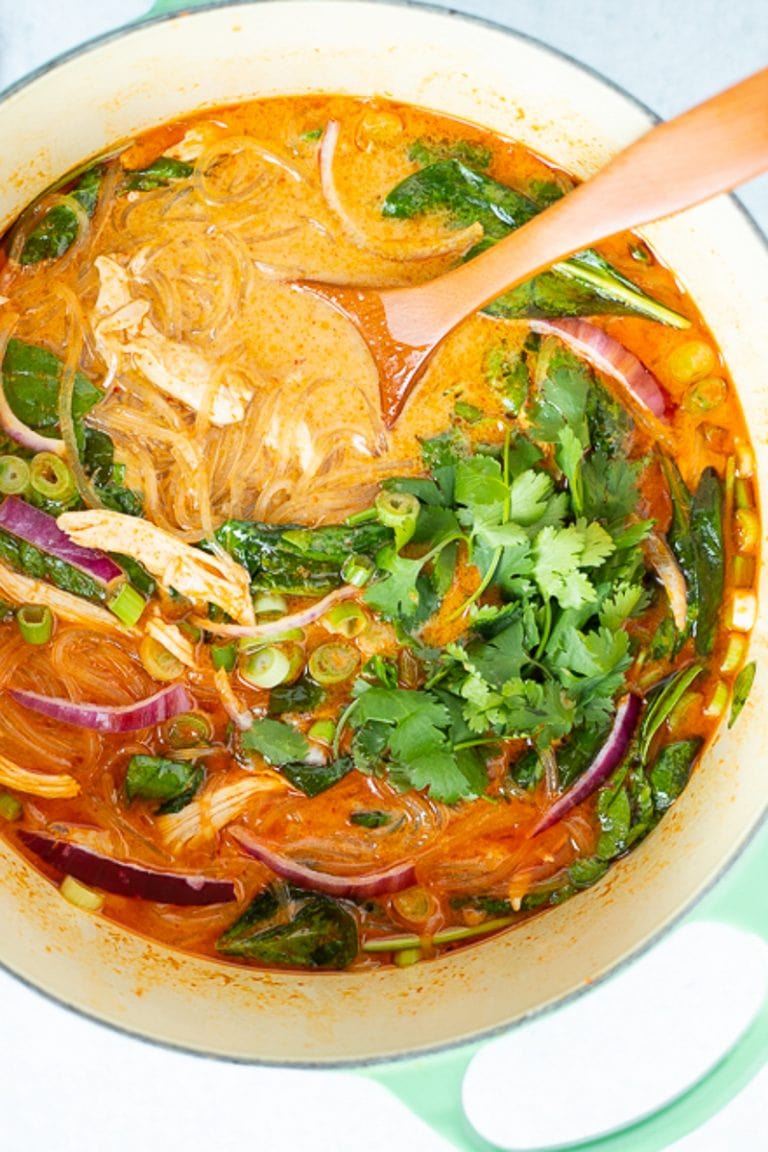 10 Minute Thai Red Curry Noodle Soup Everydaymaven™ 